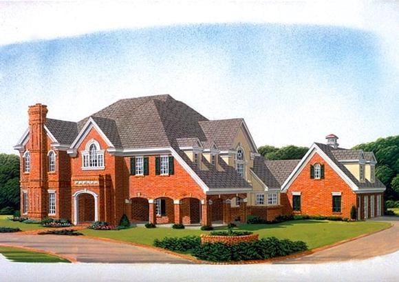 House Plan 95579 Elevation