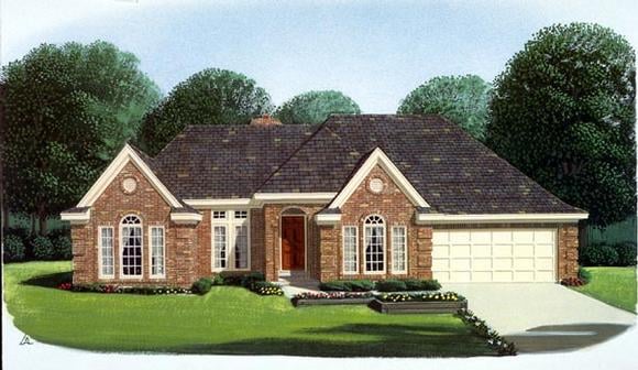 House Plan 95649 Elevation