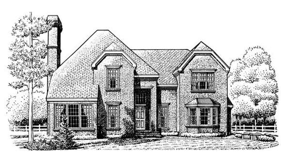 House Plan 95676 Elevation