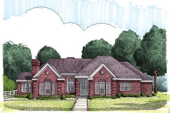 House Plan 95690 Elevation