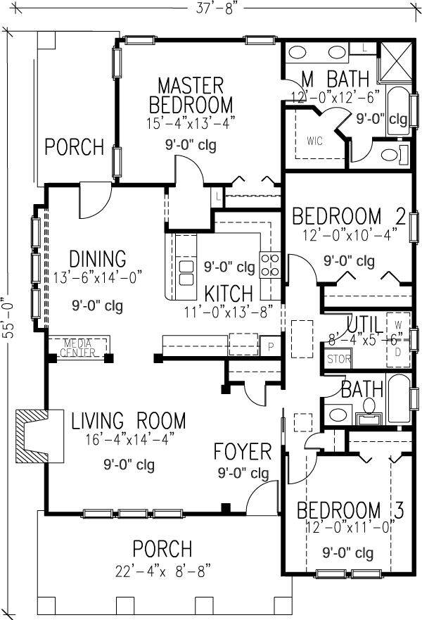 Country Southern Level One of Plan 95711