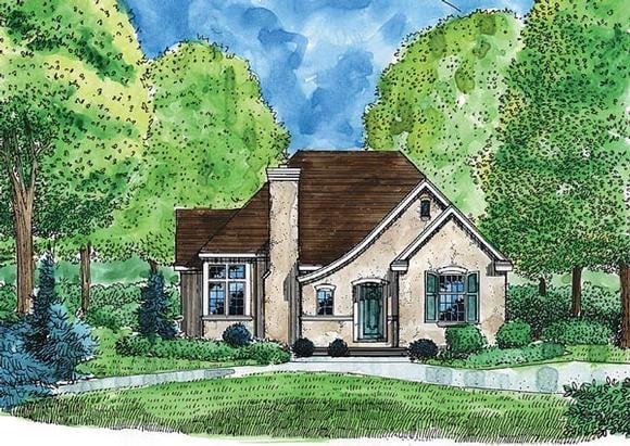 House Plan 95713 Elevation