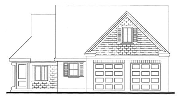 European Plan with 1094 Sq. Ft., 3 Bedrooms, 2 Bathrooms, 2 Car Garage Picture 13