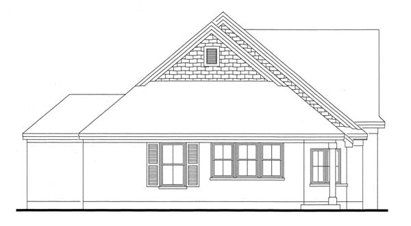 European Plan with 1094 Sq. Ft., 3 Bedrooms, 2 Bathrooms, 2 Car Garage Picture 3