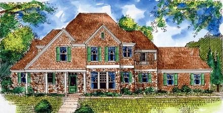 House Plan 95734 Elevation