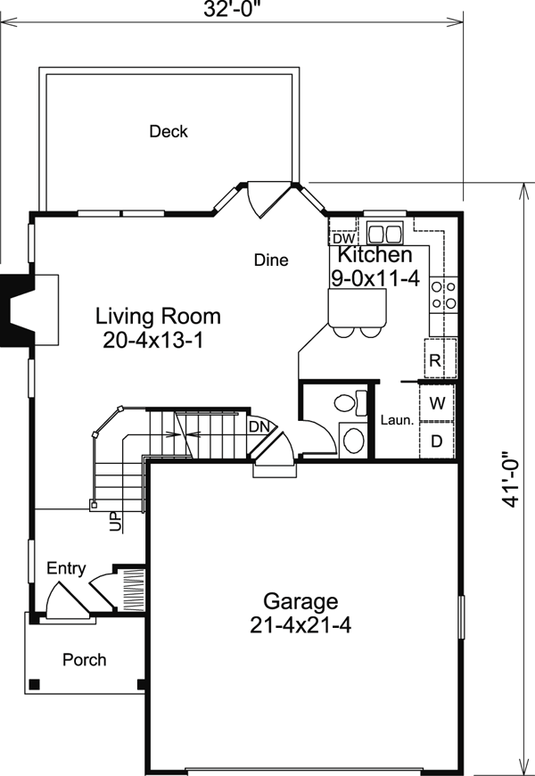 Traditional Level One of Plan 95838