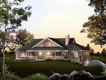 Country Ranch Elevation of Plan 95842