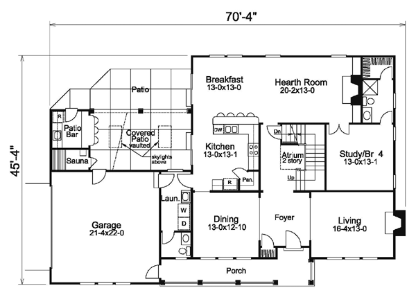 Contemporary Country Level One of Plan 95846