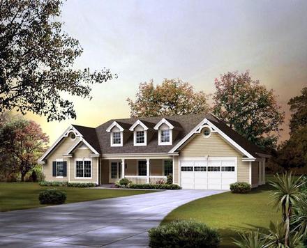 Country Ranch Elevation of Plan 95850