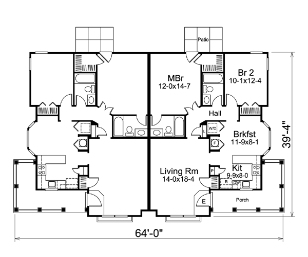 Country Ranch Level One of Plan 95864