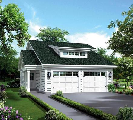Country Traditional Elevation of Plan 95879