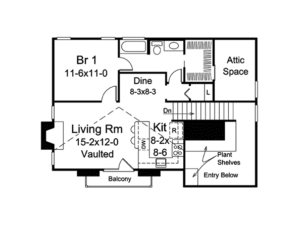 Contemporary Country Level Two of Plan 95883