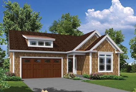 House Plan 95950 Elevation