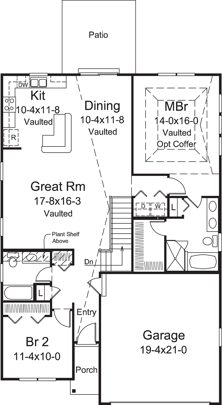 Traditional Level One of Plan 95976