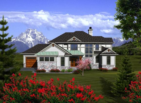 House Plan 96110 Elevation