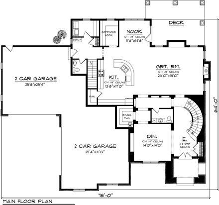 First Level Plan