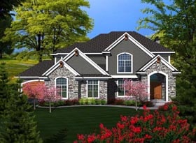 House Plan 96112 with 3 Beds, 4 Baths, 4 Car Garage Elevation House Plan 96112 with 3 Beds, 4 Baths, 4 Car Garage Elevation
