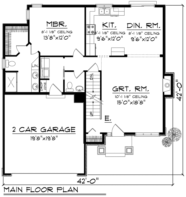 Traditional Level One of Plan 96124