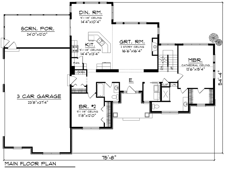 Traditional Level One of Plan 96130