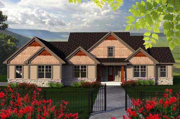 House Plan 96130 Elevation