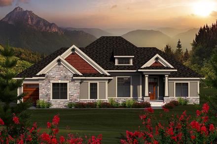 Ranch Elevation of Plan 96131