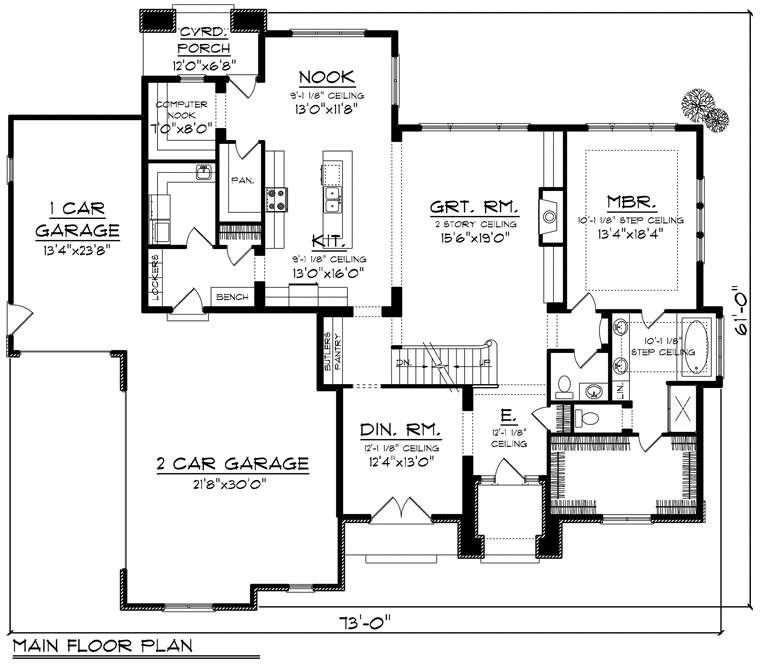 Traditional Level One of Plan 96140