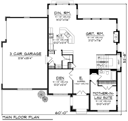 First Level Plan