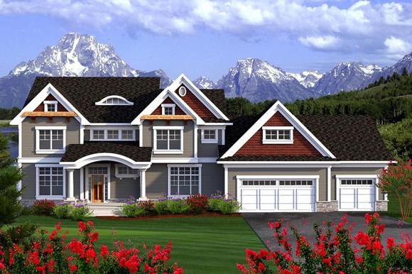 House Plan 96146 Elevation