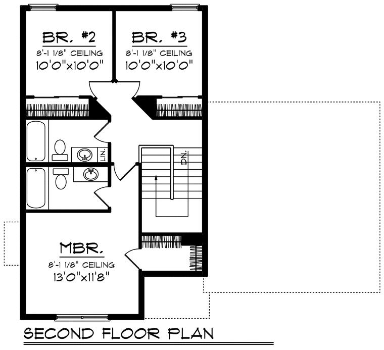 Traditional Level Two of Plan 96148