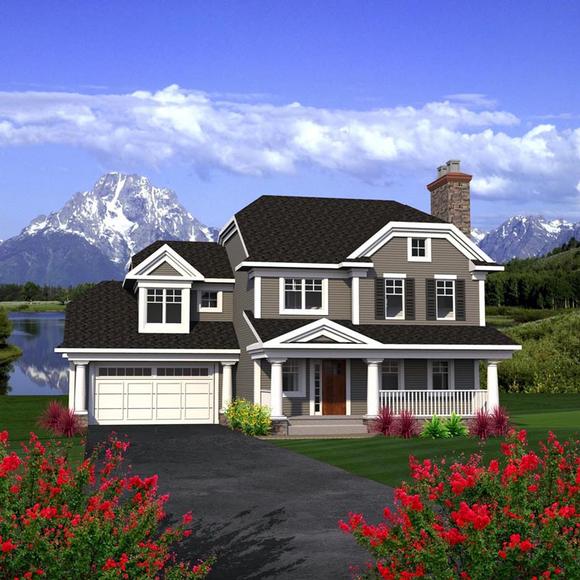 House Plan 96160 Elevation