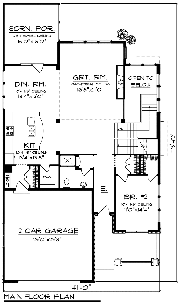 Traditional Level One of Plan 96165