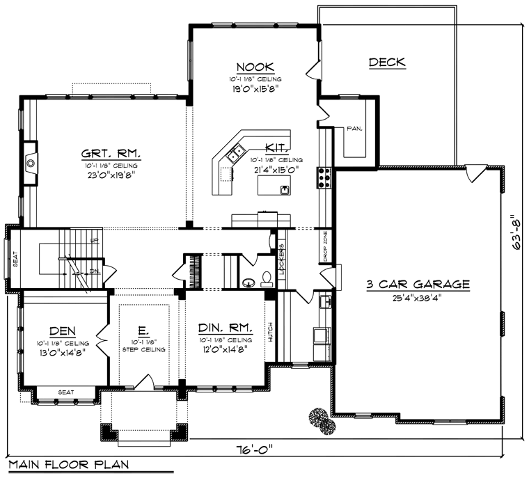 Traditional Level One of Plan 96166