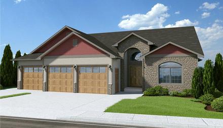 House Plan 96200 Elevation