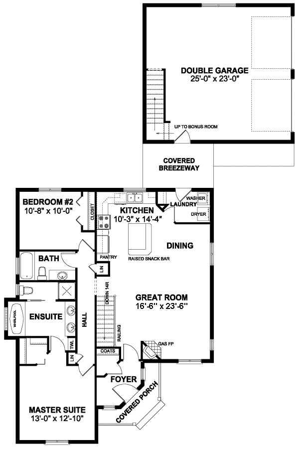 Traditional Level One of Plan 96204