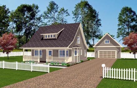 House Plan 96205 Elevation