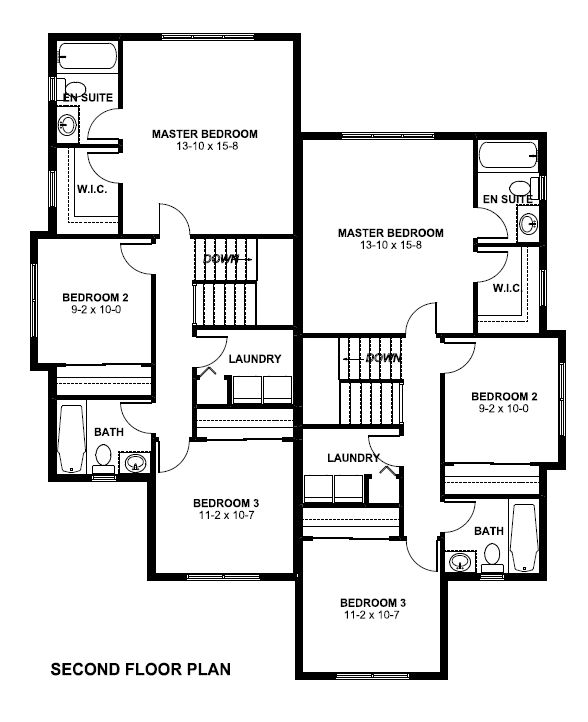 Contemporary Level Two of Plan 96223