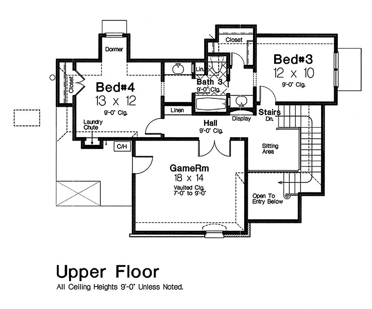 European French Country Level Two of Plan 96328