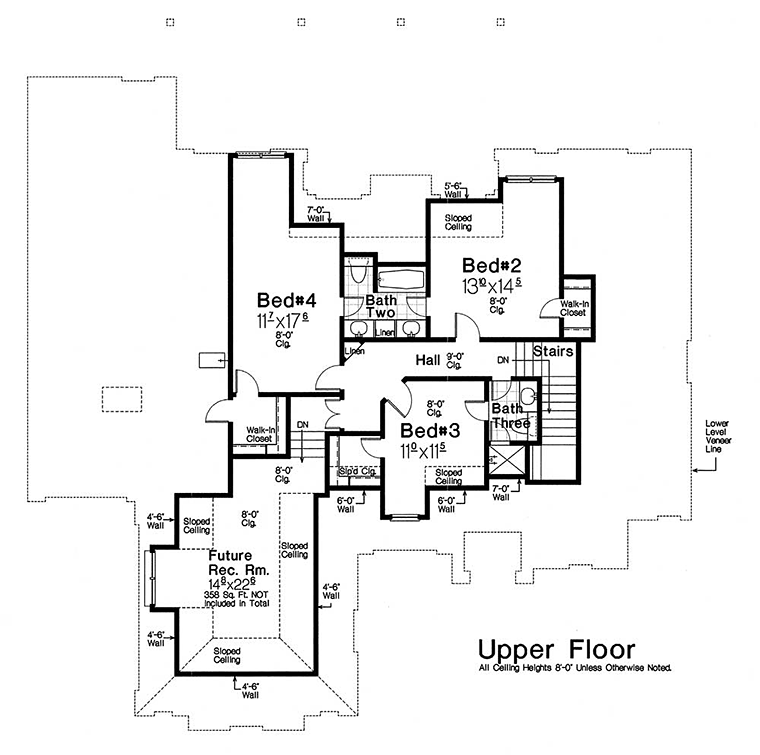 European French Country Level Two of Plan 96329