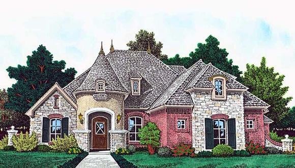 House Plan 96339 Elevation