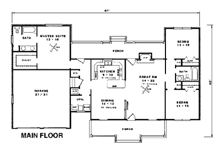 First Level Plan