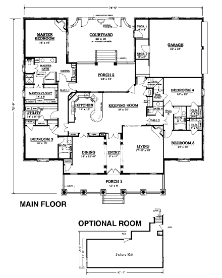 First Level Plan