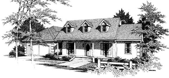 House Plan 96526 Elevation