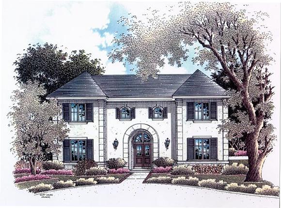 House Plan 96540 Elevation