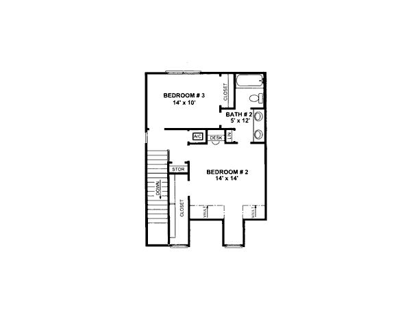 Cape Cod Country Level Two of Plan 96544