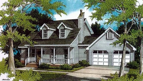 House Plan 96544 Elevation