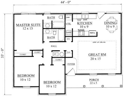 First Level Plan