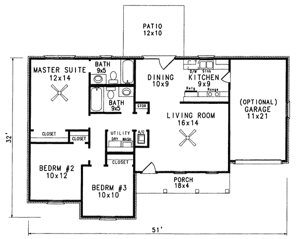 Traditional Level One of Plan 96563