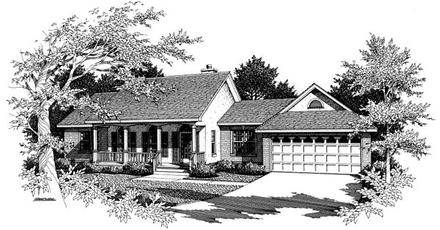 House Plan 96575 Elevation