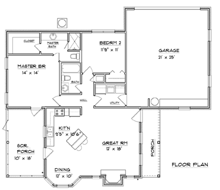 First Level Plan