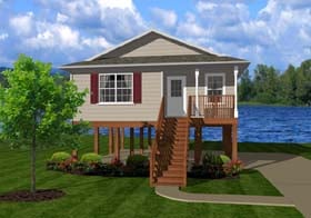 Plan 96701 - 736 Square Feet